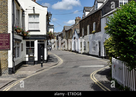 The historic fishing village of Leigh on Sea in Essex. Stock Photo