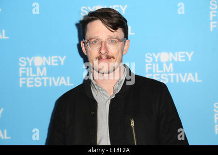 Sydney, Australia. 12 June 2015. Pictured: Actor Matthew Whittet. VIPs arrived on the red carpet for the Sydney Film Festival Australian Premiere of Tangerine at the State Theatre, 49 Market Street, Sydney. Credit: Richard Milnes/Alamy Live News Stock Photo