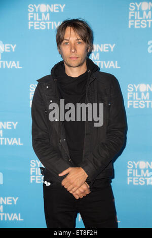 Sydney, Australia. 12 June 2015. Pictured: Director Sean Baker. VIPs arrived on the red carpet for the Sydney Film Festival Australian Premiere of Tangerine at the State Theatre, 49 Market Street, Sydney. Credit: Richard Milnes/Alamy Live News Stock Photo