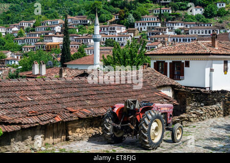 View over the mountain village of Sirince, Turkey Stock Photo