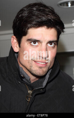 England cricket captain Alastair Cook opens Henlow Park Pavilion, Henlow, Bedfordshire  Featuring: Alastair Cook Where: Henlow, United Kingdom When: 30 Dec 2014 Credit: WENN.com Stock Photo