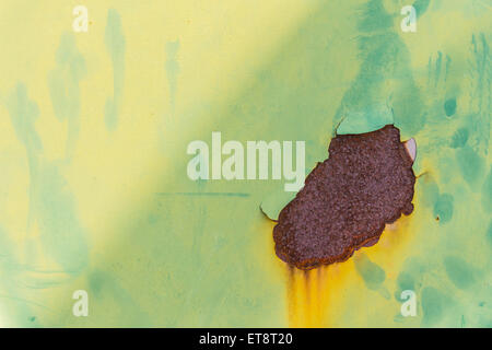 metal surfaces of old and rusty Stock Photo