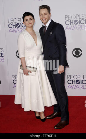 The Annual Peoples Choice Awards Arrivals  Featuring: Ginnifer Goodwin, Josh Dallas Where: Los Angeles, California, United States When: 08 Jan 2015 Credit: Apega/WENN.com Stock Photo