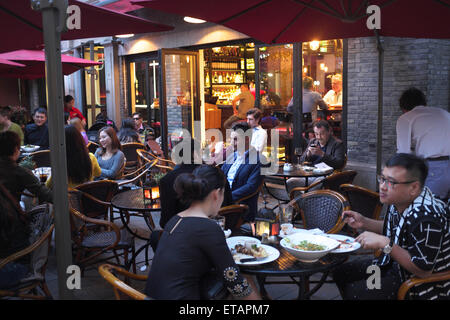 Shanghai Xintiandi Nightlife Bar Bars Stock Photo - Alamy