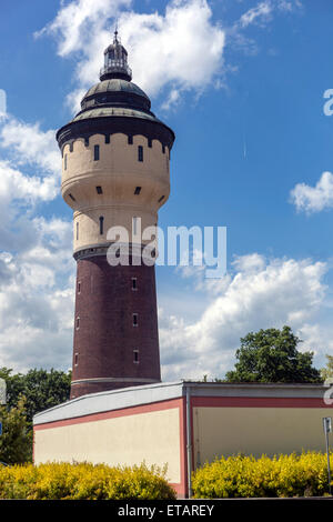 Pilsner Urquell Brewery Czech Republic Pilsen Water Tower Stock Photo