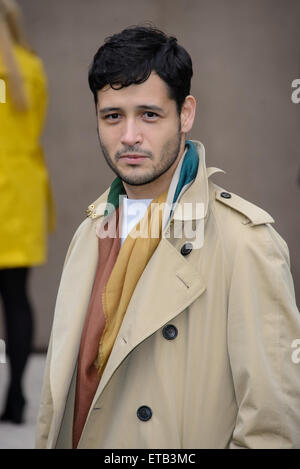 LCM Autumn/Winter 2015 - Burberry Prorsum (Men's) - Arrivals Featuring ...