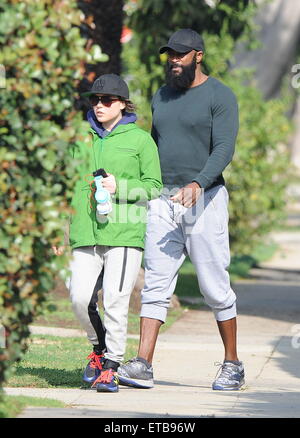 Gangster rapper The Game spotted at Runyon Canyon hiking trail in Hollywood  with a group of joggers. Featuring: The Game Where: Los Angeles,  California, United States When: 31 May 2013 Stock Photo - Alamy