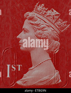 English First class Stamp. Stock Photo