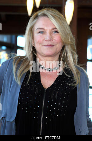 Bravo 22 Company launch photocall at the Aylesbury Waterside Theatre. Bravo 22 is The Royal British Legion's Recovery Through Theatre Programme, assisting wounded service men and women.  Featuring: Amanda Redman Where: Aylesbury, United Kingdom When: 17 Jan 2015 Credit: WENN.com Stock Photo