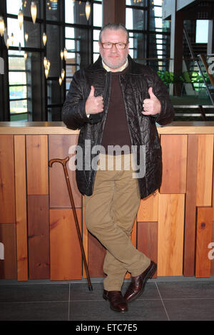 Bravo 22 Company launch photocall at the Aylesbury Waterside Theatre. Bravo 22 is The Royal British Legion's Recovery Through Theatre Programme, assisting wounded service men and women.  Featuring: Ray Winstone Where: Aylesbury, United Kingdom When: 17 Jan 2015 Credit: WENN.com Stock Photo