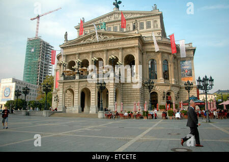 Alte Oper, Frankfurt. Stock Photo