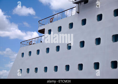 P&O 'Pacific Dawn' tied up at Portside Stock Photo