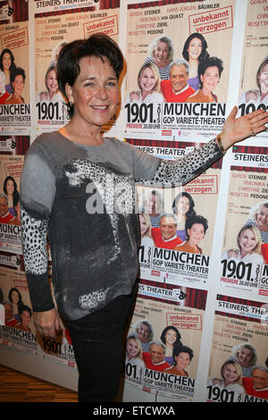 Premiere of 'unbekannt verzogen' at GOP Steiners theatre  Featuring: Gerda Steiner Where: Munich, Germany When: 20 Jan 2015 Credit: Franco Gulotta/WENN.com Stock Photo