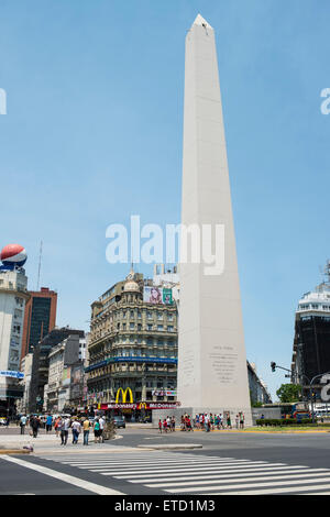 Main square, Buenos Aires, Argentina Stock Photo