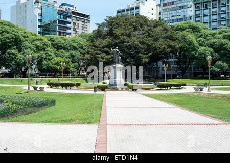 Statue of Adolfo Alsina, Buenos Aires Stock Photo