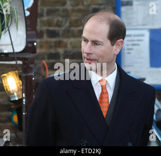 The Earl and Countess of Wessex visit Tomorrow's People Social Enterprise's at St. Anselm'a Church in Kennington on her 50th birthday  Featuring: Prince Edward Where: London, United Kingdom When: 20 Jan 2015 Credit: WENN.com Stock Photo