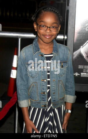 Premiere of 'Manny' at TCL Chinese Theatre - Red Carpet Arrivals  Featuring: Marsai Martin Where: Los Angeles, California, United States When: 20 Jan 2015 Credit: Nicky Nelson/WENN.com Stock Photo