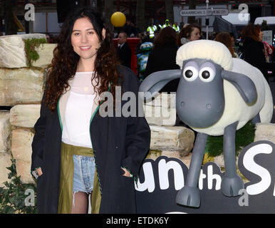 'Shaun the Sheep Movie' European Premiere at the Vue West End, Leicester Square, London  Featuring: Eliza Doolittle Where: London, United Kingdom When: 25 Jan 2015 Credit: WENN.com Stock Photo