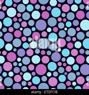Seamless festive background from circles.  Vector Illustration. Stock Vector