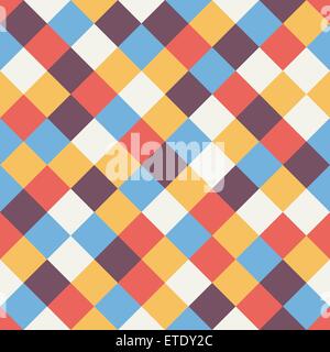 Seamless geometric background. Abstract vector Illustration. Mosaic. Can be used for wallpaper, web page background, book cover. Stock Vector