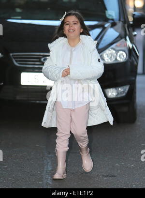 Sophia Grace Brownlee outside ITV Studios  Featuring: Sophia Grace Brownlee Where: London, United Kingdom When: 29 Jan 2015 Credit: Rocky/WENN.com Stock Photo