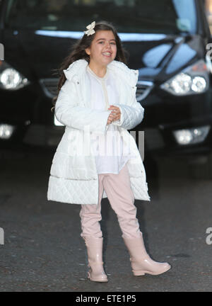 Sophia Grace Brownlee outside ITV Studios  Featuring: Sophia Grace Brownlee Where: London, United Kingdom When: 29 Jan 2015 Credit: Rocky/WENN.com Stock Photo