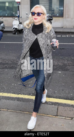 Helen George arriving at the BBC radio 2 studios  Featuring: Helen George Where: London, United Kingdom When: 30 Jan 2015 Credit: Mario Mitsis/WENN.com Stock Photo