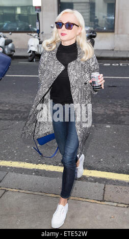 Helen George arriving at the BBC radio 2 studios  Featuring: Helen George Where: London, United Kingdom When: 30 Jan 2015 Credit: Mario Mitsis/WENN.com Stock Photo