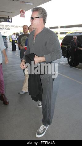 Ray Liotta at Los Angeles International Airport (LAX)  Featuring: Ray Liotta Where: Los Angeles, California, United States When: 05 Feb 2015 Credit: WENN.com Stock Photo