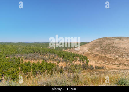 Hills of the Negev Desert in Israel Stock Photo