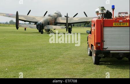 Lincolnshire Aviation Heritage Centre at East Kirby Airfield, East Kirby, near the market town of Spilsby Lincolnshire England GB UK 2014 Stock Photo