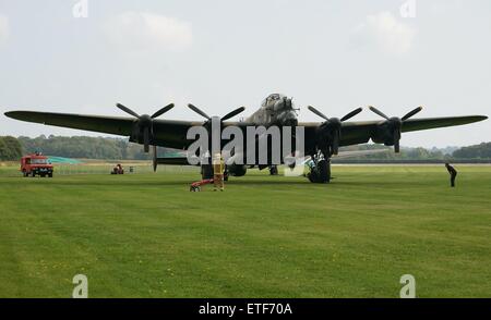 Lincolnshire Aviation Heritage Centre at East Kirby Airfield, East Kirby, near the market town of Spilsby Lincolnshire England GB UK 2014 Stock Photo