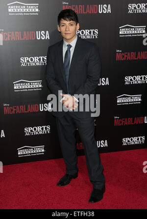 Celebrities attend the World Premiere of Disney’s “McFarland, USA” at El Capitan Theatre  Featuring: Carlos Pratts Where: Los Angeles, California, United States When: 09 Feb 2015 Credit: Brian To/WENN.com Stock Photo