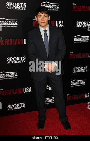 World Premiere of Disney’s 'McFarland, USA' at El Capitan Theatre - Arrivals  Featuring: Carlos Pratts Where: Los Angeles, California, United States When: 09 Feb 2015 Credit: FayesVision/WENN.com Stock Photo