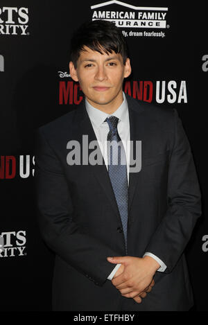 World Premiere of Disney’s 'McFarland, USA' at El Capitan Theatre - Arrivals  Featuring: Carlos Pratts Where: Los Angeles, California, United States When: 09 Feb 2015 Credit: FayesVision/WENN.com Stock Photo