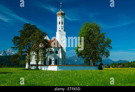 St. Coleman's Church in Bavaria, Germany Stock Photo - Alamy