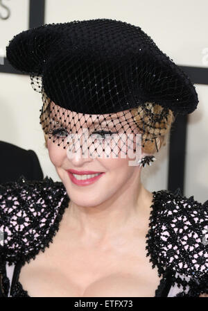 The 57th Annual GRAMMY Awards  Featuring: Madonna Where: Los Angeles, California, United States When: 09 Feb 2015 Credit: FayesVision/WENN.com Stock Photo