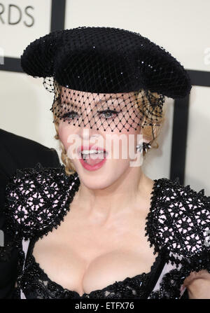 The 57th Annual GRAMMY Awards  Featuring: Madonna Where: Los Angeles, California, United States When: 09 Feb 2015 Credit: FayesVision/WENN.com Stock Photo