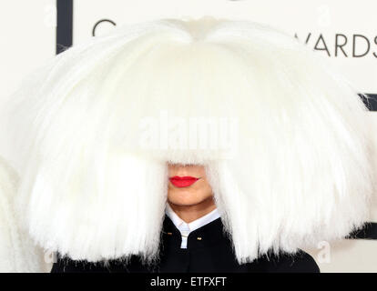 The 57th Annual GRAMMY Awards  Featuring: Sia Where: Los Angeles, California, United States When: 09 Feb 2015 Credit: FayesVision/WENN.com Stock Photo