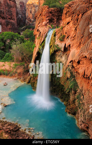 Waterfall in Paradise Valley in Pinetown, South Africa Stock Photo ...