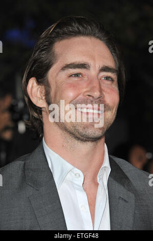 LOS ANGELES, CA - NOVEMBER 14, 2011: Lee Pace at the world premiere of 'The Twilight Saga: Breaking Dawn - Part 1' at the Nokia Theatre, L.A. Live in downtown Los Angeles. November 14, 2011 Los Angeles, CA Stock Photo