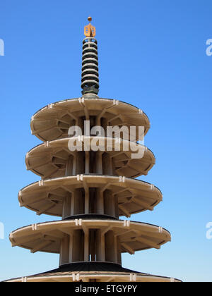 Japanese, Pagoda, Japantown,  San Francisco, California, USA Stock Photo