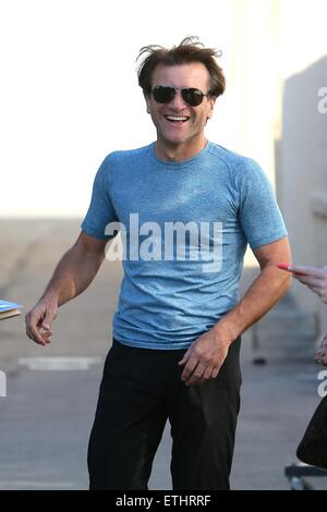 Robert Herjavec seen at dance practice for dancing with the stars  Featuring: Robert Herjavec Where: Los Angeles, California, United States When: 25 Feb 2015 Credit: Michael Wright/WENN.com Stock Photo