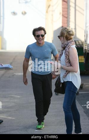 Robert Herjavec seen at dance practice for dancing with the stars  Featuring: Robert Herjavec Where: Los Angeles, California, United States When: 25 Feb 2015 Credit: Michael Wright/WENN.com Stock Photo