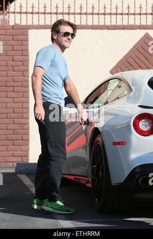 Robert Herjavec seen at dance practice for dancing with the stars  Featuring: Robert Herjavec Where: Los Angeles, California, United States When: 25 Feb 2015 Credit: Michael Wright/WENN.com Stock Photo