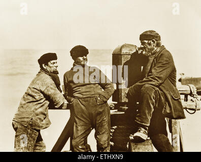 Deal boatmen 1880's Stock Photo