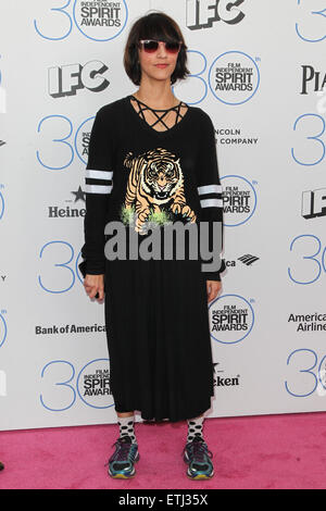 2015 Film Independent Spirit Awards - Arrivals  Featuring: Ana Lily Amirpour Where: Santa Monica, California, United States When: 21 Feb 2015 Credit: FayesVision/WENN.com Stock Photo