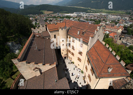 Brunico Castle, Messner Mountain Museum, MMM Ripa, Bruneck, Brunico, South Tyrol, Italy Stock Photo