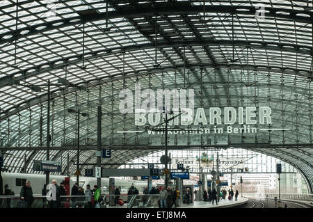 Berlin  railway station ray Boswell Stock Photo