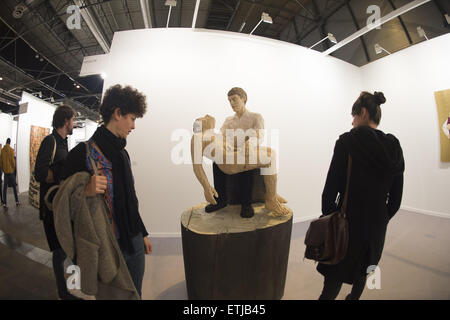 The ARCO International Contemporary Art Fair. ARCO opens to the public from February 25th to March 1st 2015.  Featuring: Atmosphere Where: Madrid, Spain When: 27 Feb 2015 Credit: Oscar Gonzalez/WENN.com Stock Photo
